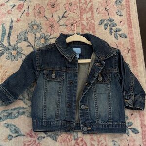 Children’s place 6-9m Dark Blue Denim Jacket - Kids Jackets & Coats